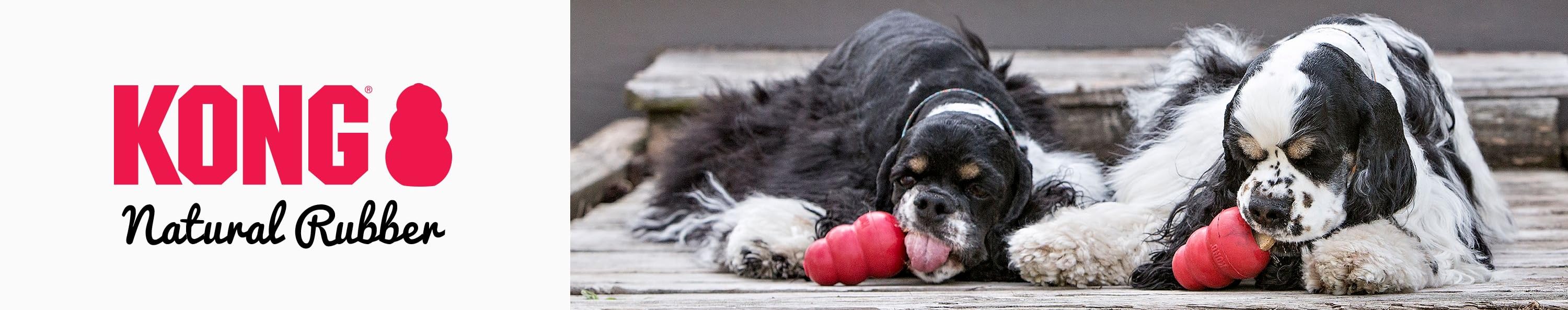 KONG Natural Rubber Toys collection